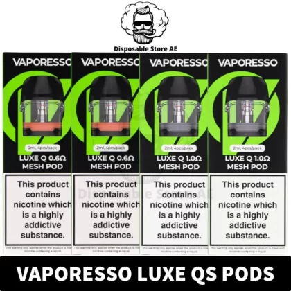 VAPORESSO Luxe QS Pods 2ml Replacement Pod Cartridge in Dubai, UAE