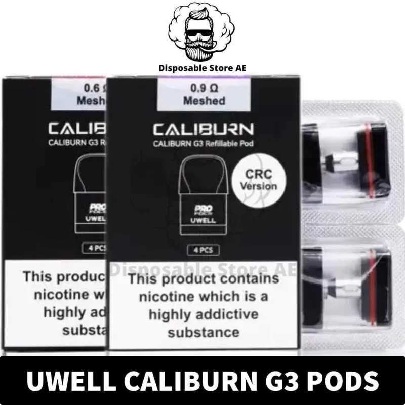 UWELL Caliburn G3 Pods 2.5ml Replacement Pod Cartridge in Dubai, UAE