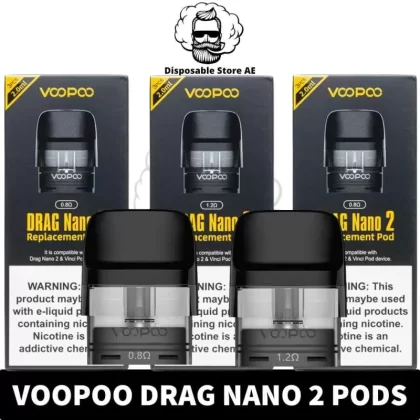 VOOPOO Drag Nano 2 Pods 2ml Replacement Pod Cartridge in Dubai, UAE