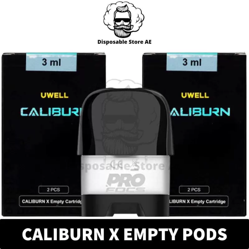 UWELL Caliburn X Pods 3.0ml Empty Pods for Caliburn X Kit in Dubai, UAE