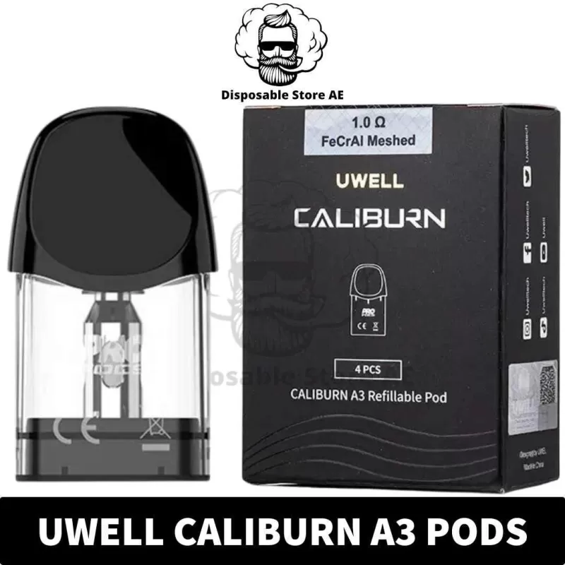 UWELL Caliburn A3 Pods 2ml Replacement Pods in Dubai, UAE