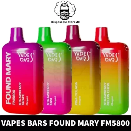 VAPES BARS Found Mary Disposable FM5800 20mg 5800 Puffs Rechargeable Vape in Dubai, UAE