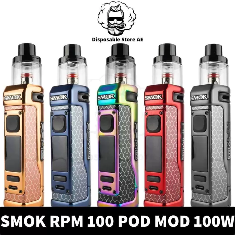 SMOK RPM 100 Kit 100W Pod Mod Kit 18650mAh Vape Kit in Dubai, UAE