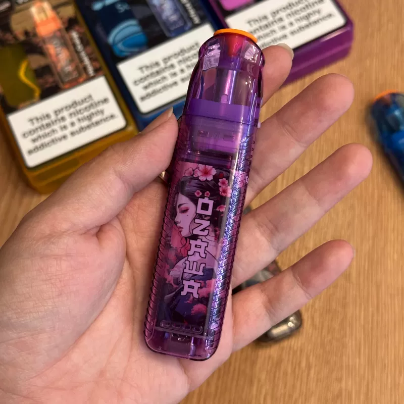 Voom Eco Ozawa Pod kit w/juice - Black - Image 3