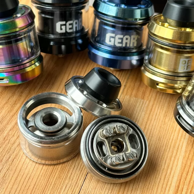 OFRF Gear 24mm Single coil RTA - Gunmetal - Image 2