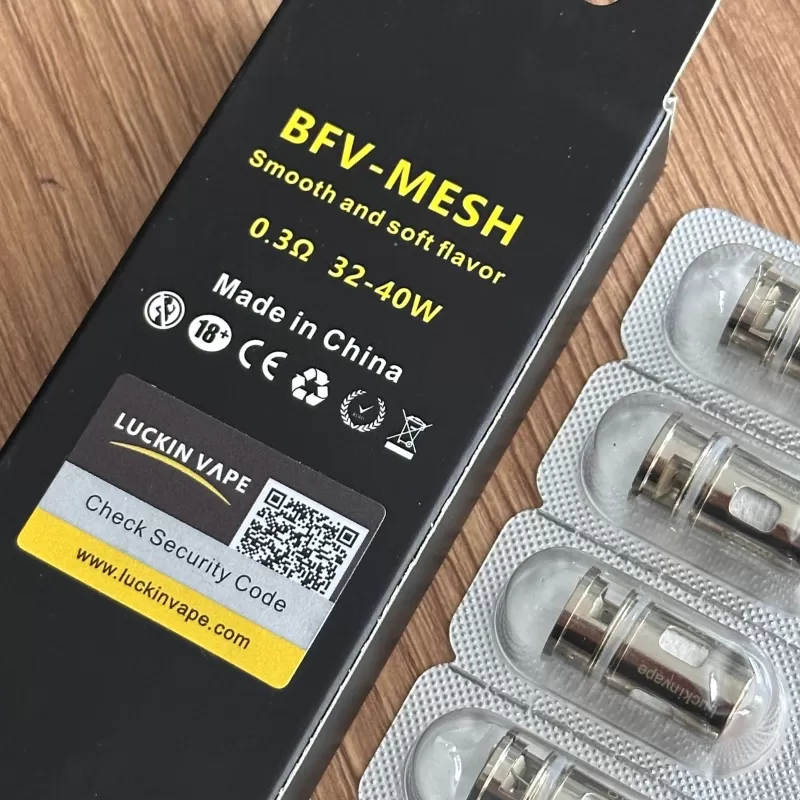 LuckinVape BFV-mesh 0.3ohm compatible on Voopoo PnP pods - 1pc - Image 3