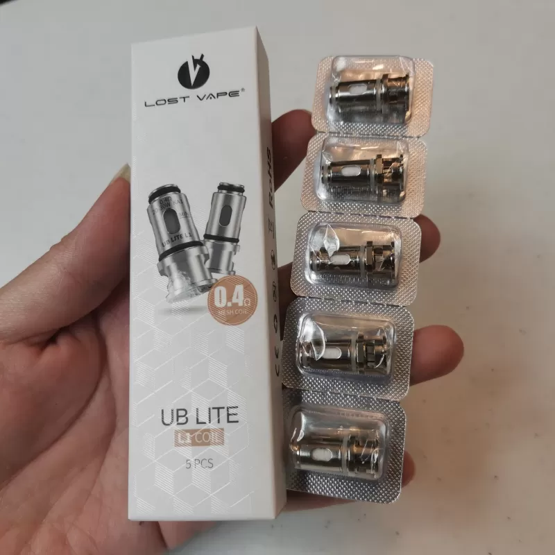 Lost Vape UB Lite coils compatible with Ub lite pod, Ursa Mini and Thelema Mini kit. - 5pcs/pack / L10 {0.6} (16-21w) - Image 2