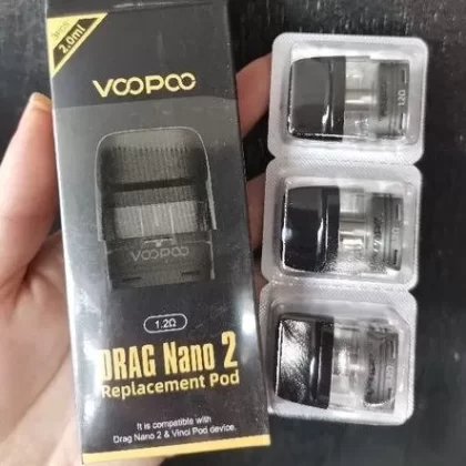 Voopoo Drag Nano 2 Replacement Pod Cartridge 2ml - 1pc / 0.8ohm