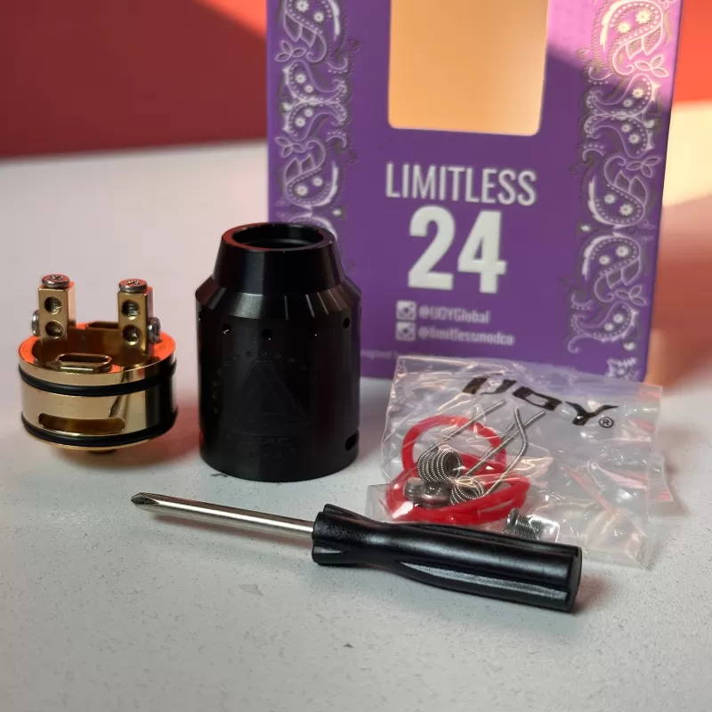 Ijoy Limitless 24mm RDA Legit - SS - Image 2