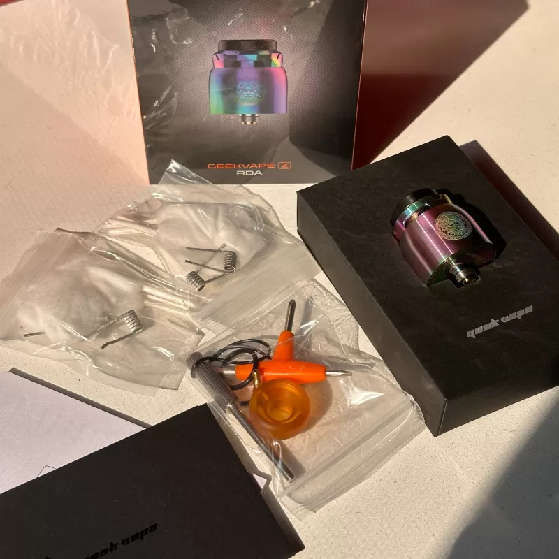 Geekvape Z RDA 25mm Legit - Rainbow - Image 2