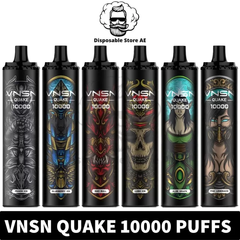 VNSN Quake 10000 Puffs 5% nicotine Disposable Vape In Dubai
