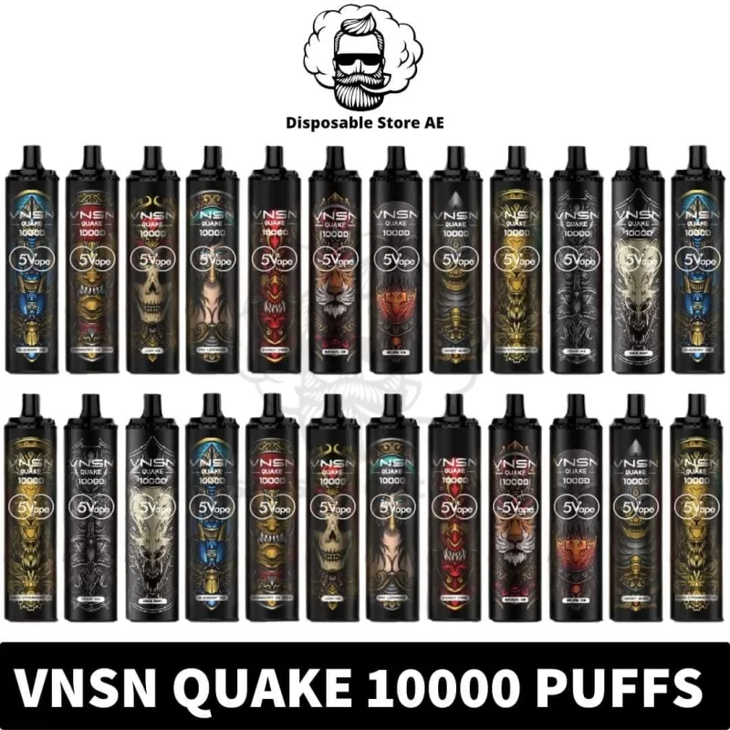 VNSN Quake 10000 Puffs 5% nicotine Disposable Vape In Dubai - Image 2
