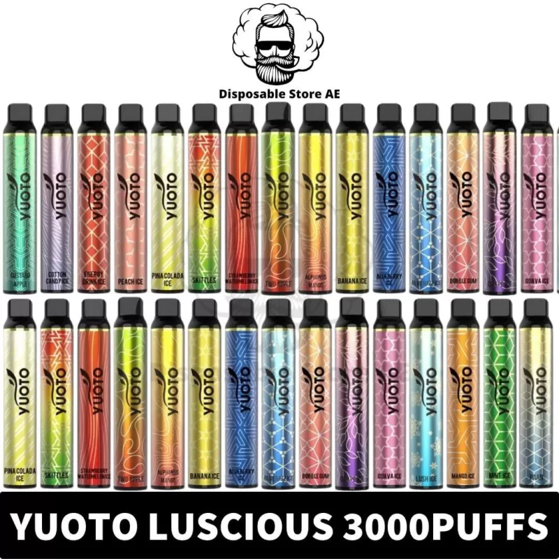 Yuoto Luscious Disposable 3000 Puffs Vape in Dubai, UAE - Image 2
