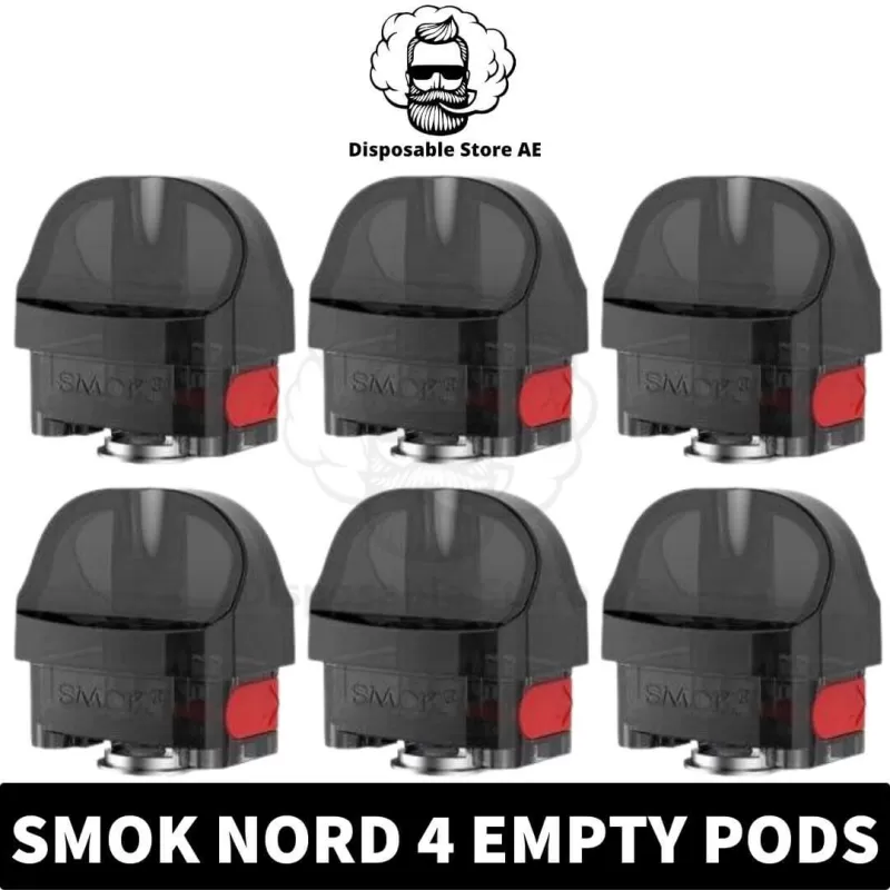 Smok Nord 4 Pods Empty Replacement Pod Cartridge RPM & RPM2 in Dubai, UAE