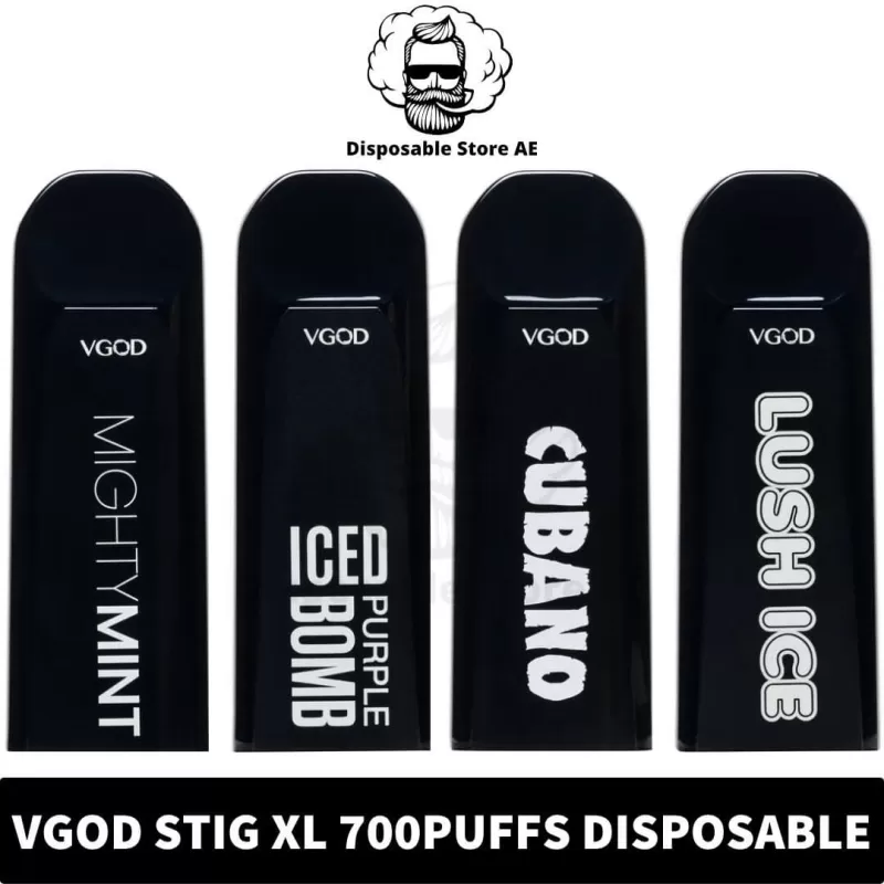 Vgod Stig XL Disposable 700Puffs Rechargeable Vape in Dubai, UAE
