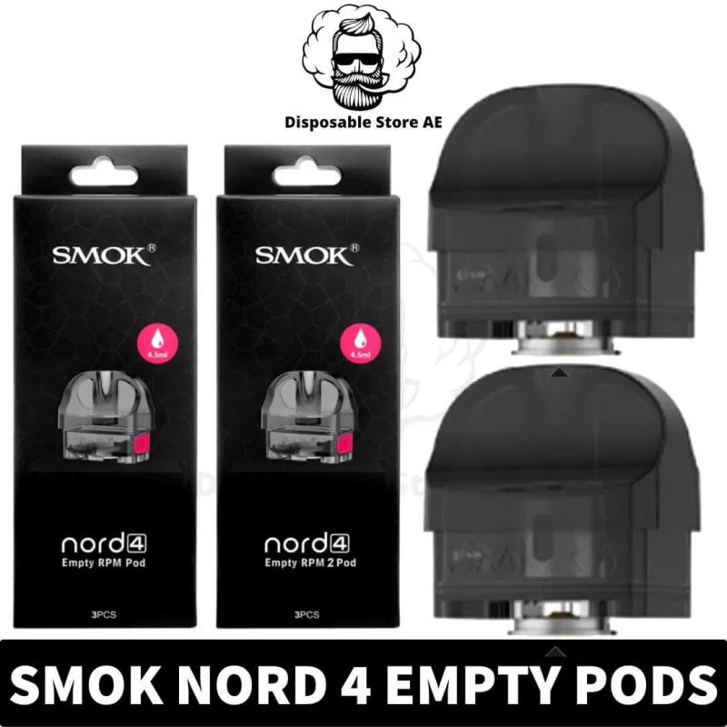 Smok Nord 4 Pods Empty Replacement Pod Cartridge RPM & RPM2 in Dubai, UAE - Image 2