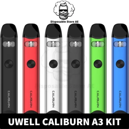 Uwell Caliburn A3 Pod Kit 15W Vape Kit 520mAh Pod Device in Dubai, UAE | Uwell Dubai