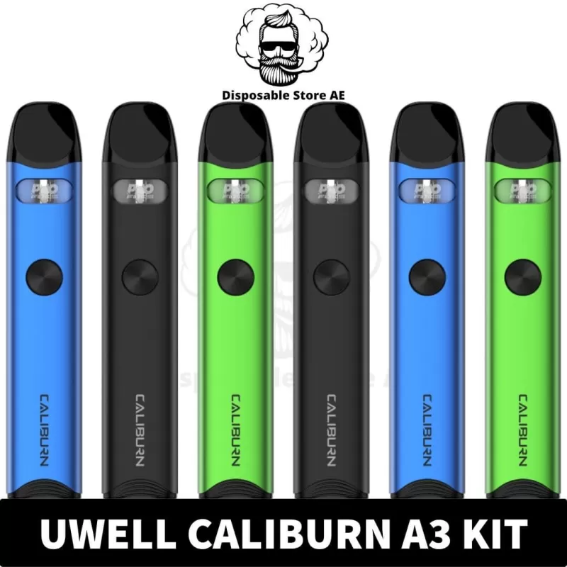 Uwell Caliburn A3 Pod Kit 15W Vape Kit 520mAh Pod Device in Dubai, UAE | Uwell Dubai - Image 2