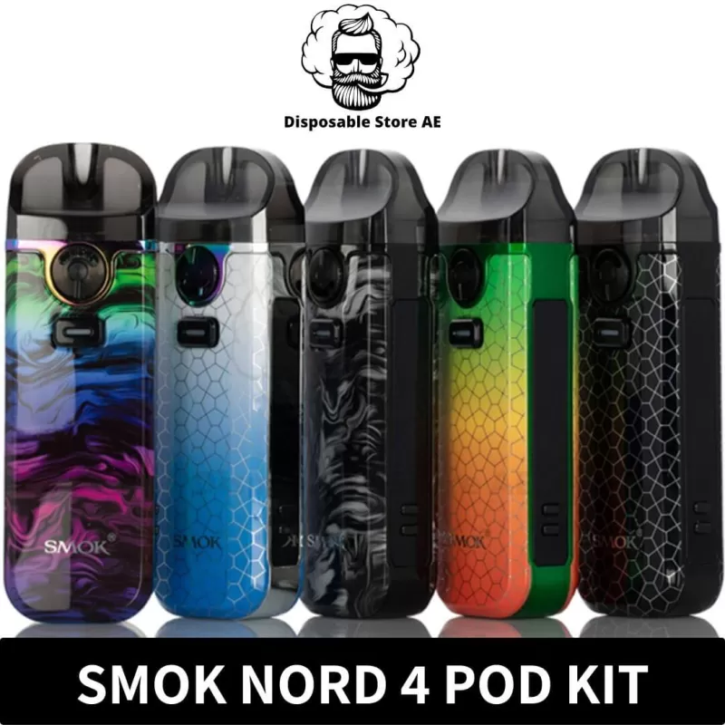 Smok Nord 4 Vape Kit 80W 2000mAh Pod System General Colors in Dubai, UAE - Image 2