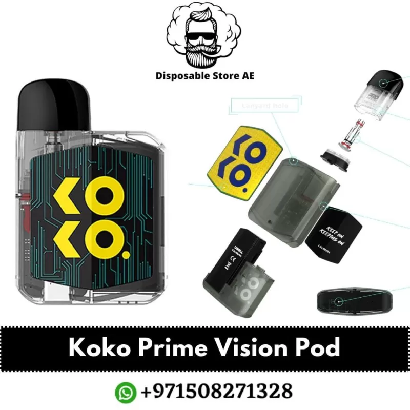 Uwell Caliburn Koko Prime Vision 18W Pod System - Image 3