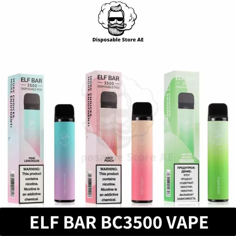 Elf Bar 3500 Puffs 5% nicotine Disposable Vape