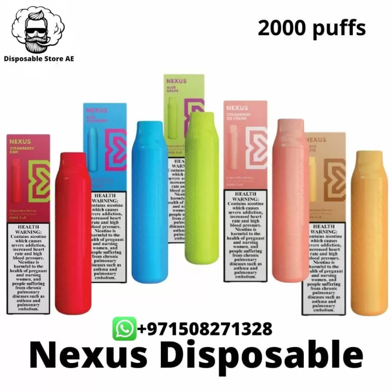 Pod Salt Nexus 2000 Puffs 20mg Disposable vape 5 Flavors - Image 3