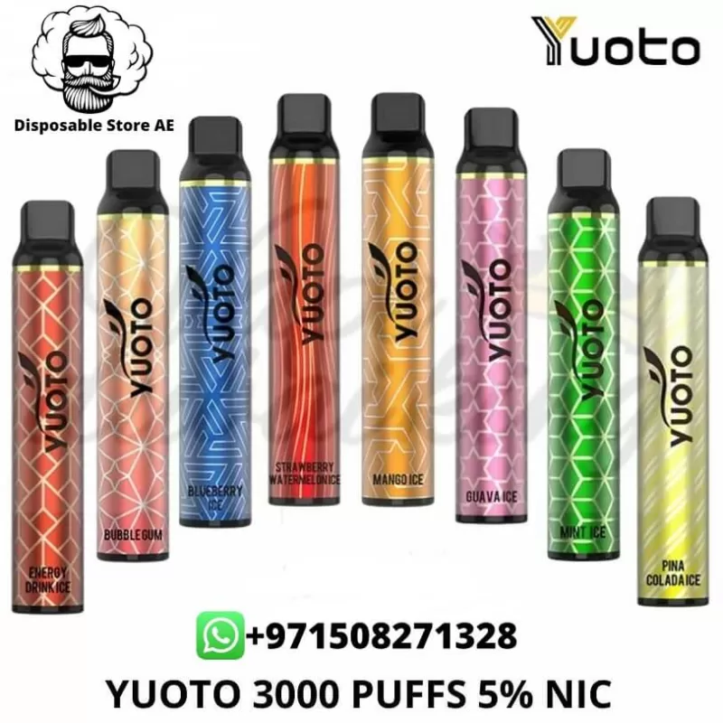 Yuoto 3000 Puffs Luscious Disposable Vape in Dubai UAE - Image 3