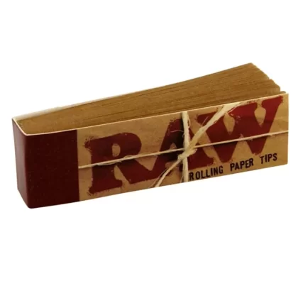RAW Classic Unbleached Tips – Smoking Accessories