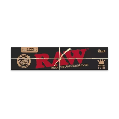 RAW Black Ultra-Thin Rolling Papers – Smoking Accessories