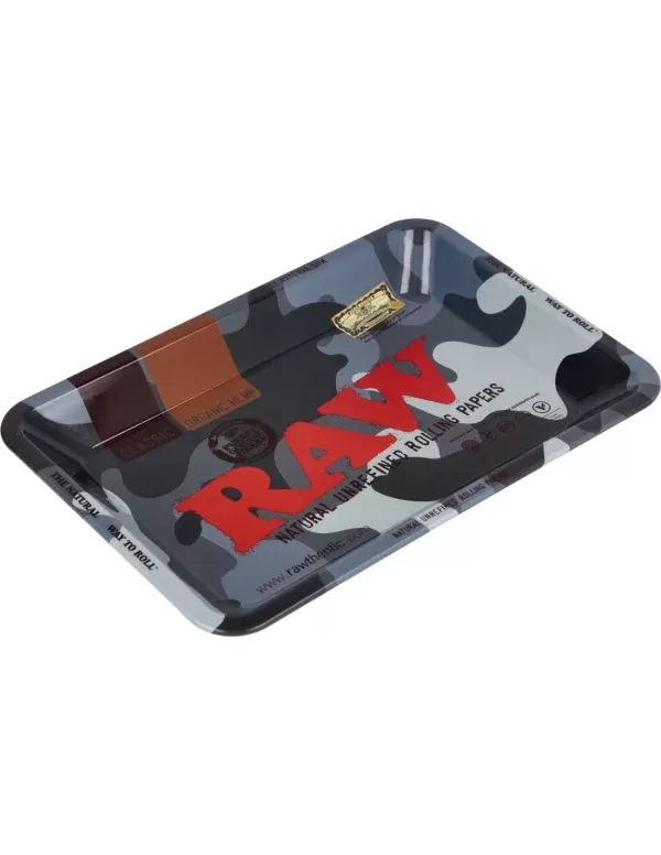 RAW Camouflage Rolling Tray – Smoking Accessories