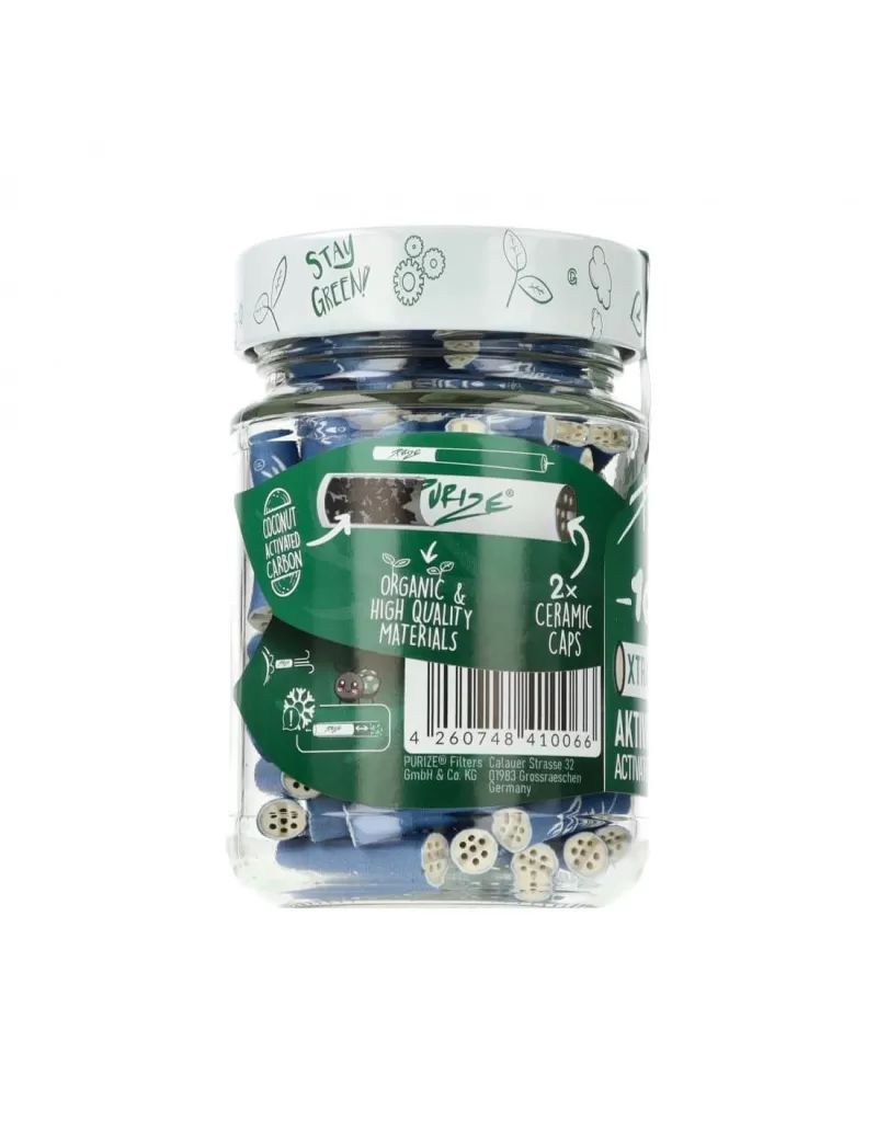 Purize – XTRA Slim Carbon Filters 100 pcs (ø 5.9 mm) - Image 3