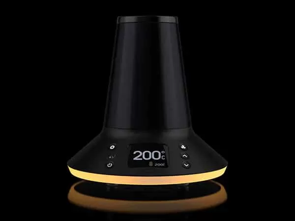 Arizer XQ2 – Desktop Vaporizer - convection / balloon/silicone hose / dry herbs / glass / fully adjustable / 16 cm x 16,2 cm x 16,2 cm / Arizer / session / no battery / slow (over 60 s) / no need to charge / not applicable / 50°C / 260°C / 0.5 g / 2 g / no battery - Image 2