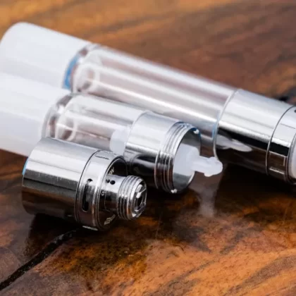 All Glass Vari-Flow 510 Vape Cartridges | O2V-GCVF | Wholesale
