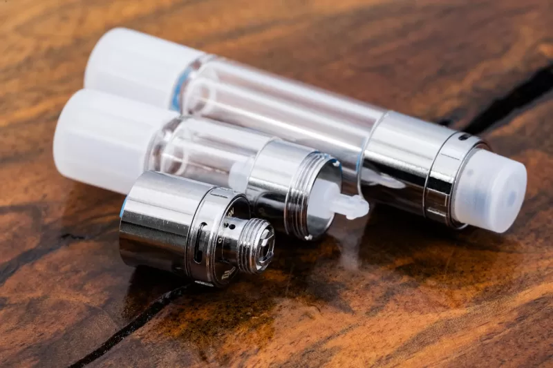 All Glass Vari-Flow 510 Vape Cartridges | O2V-GCVF | Wholesale