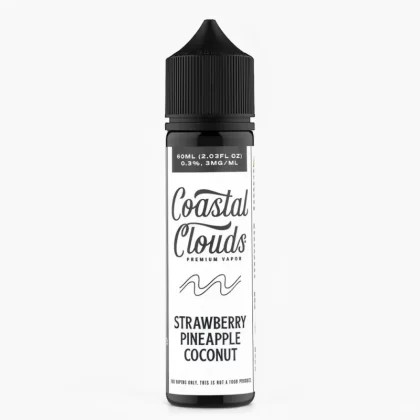 Coastal Clouds Strawberry Pineapple Coco 60mL Ejuice 70%VG
