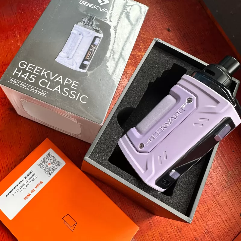 Geekvape H45 Classic 45w Pod kit - Lavender - Image 2