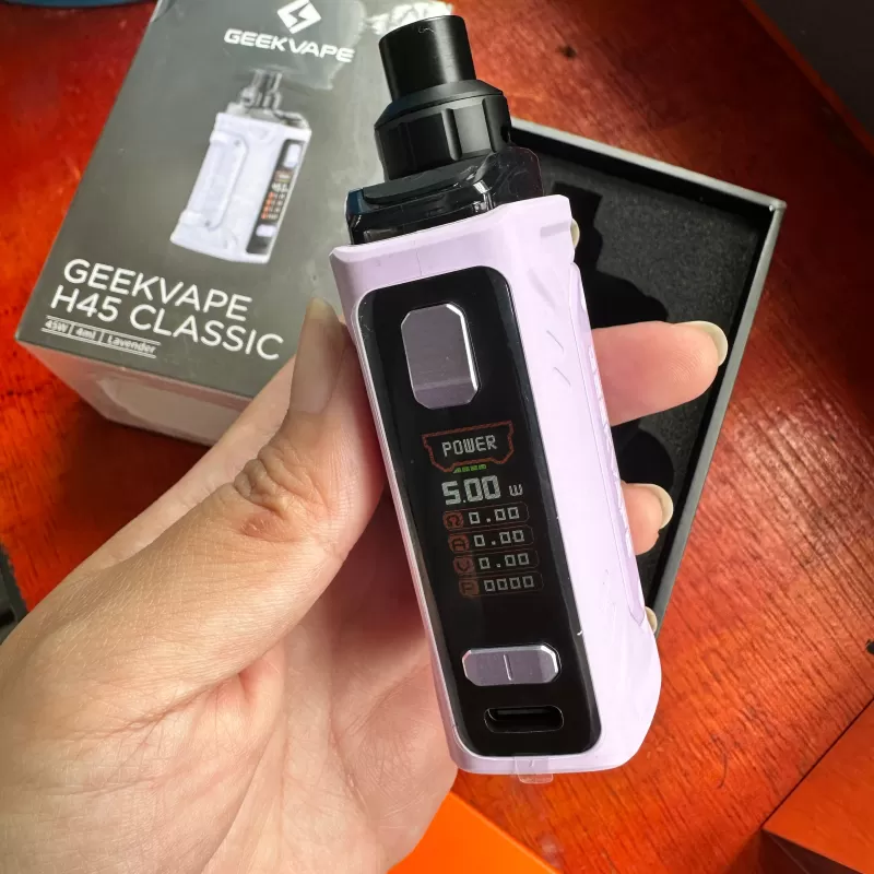 Geekvape H45 Classic 45w Pod kit - Lavender - Image 3