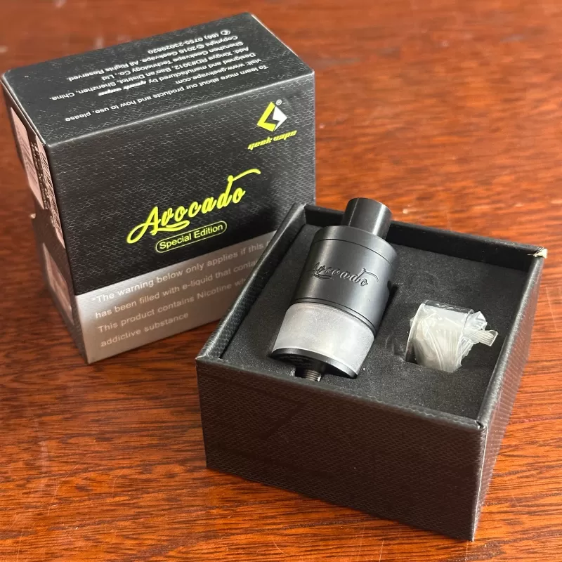 Geekvape Avocado 22mm RDTA Special Edition Legit - Red - Image 2