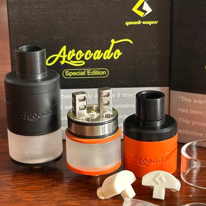 Geekvape Avocado 22mm RDTA Special Edition Legit - Red - Image 3