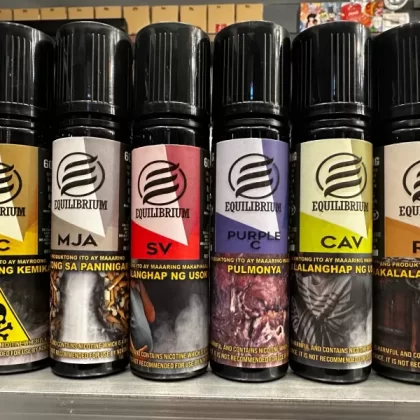 Equilibrium 60ml 50vg/50pg 12/24/36mg freebase ejuice - RY4 / 12mg