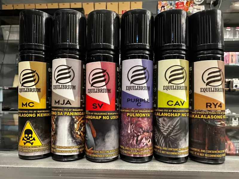 Equilibrium 60ml 50vg/50pg 12/24/36mg freebase ejuice - CAV (creamy cantaloupe avocado) / 24mg