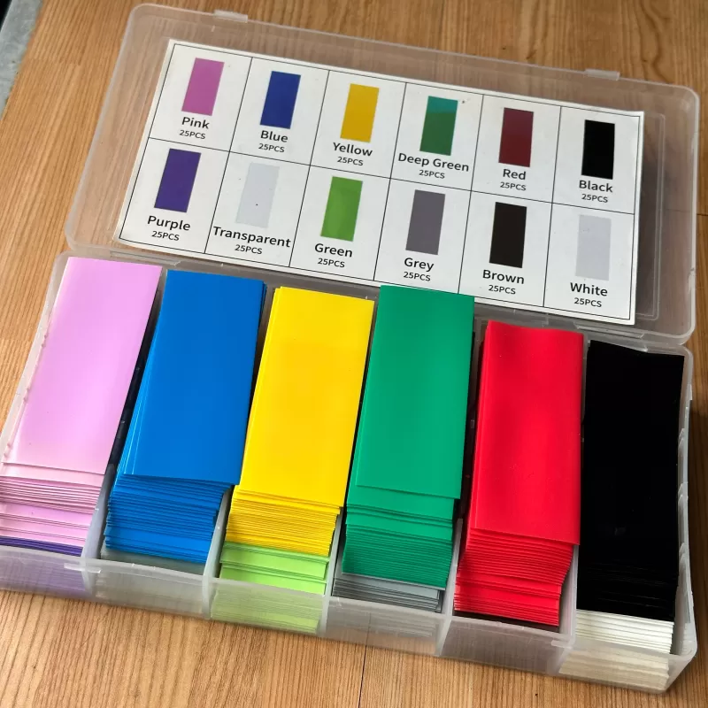 Battery Shrink Wrap for 18650 (sold per pair) - Deep Green