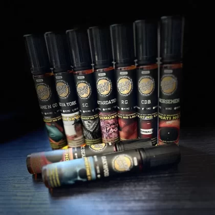 Demon Vape Saltnic 50mg 30ml - 4 HORSEMEN (pastry nutty cream) / 50mg