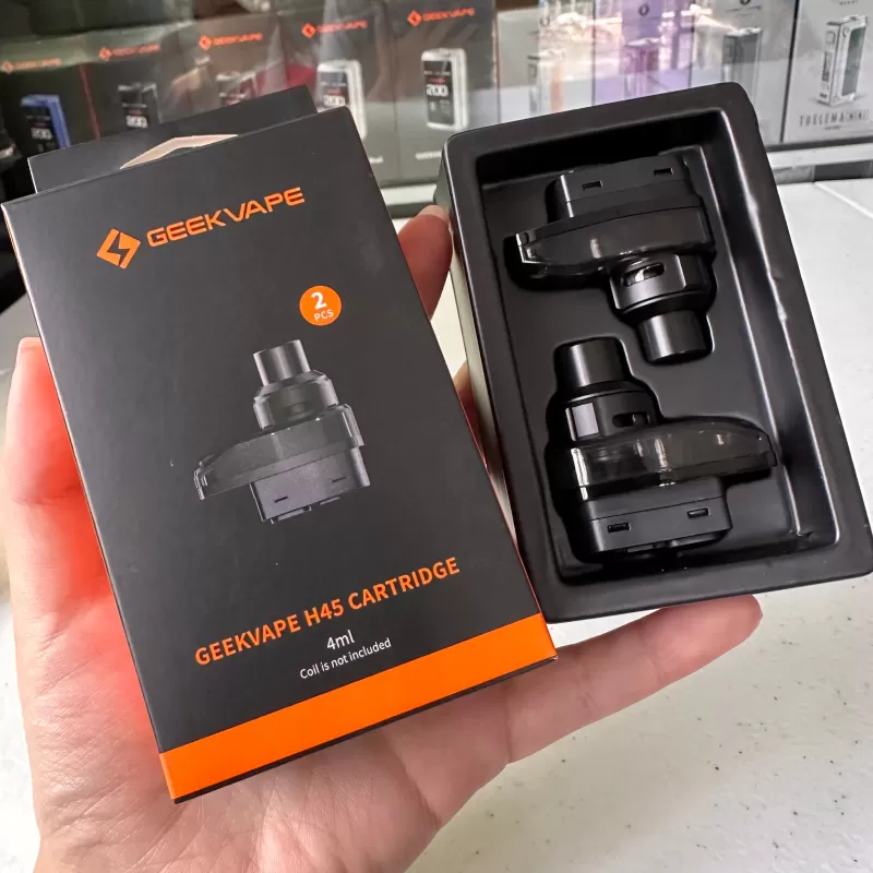 Geekvape Aegis hero 2 H45 pod cartridge 4ml (coil not icluded) - 2pcs/pack / Crystal Purple