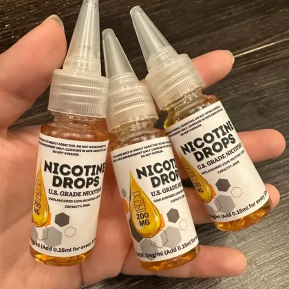 Nicotine Drops 200mg US Premium Based - Saltnic / 30ml