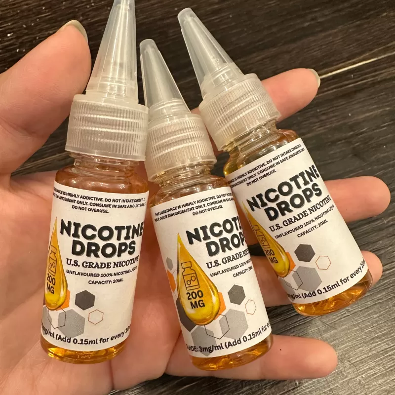 Nicotine Drops 200mg US Premium Based - Saltnic / 30ml