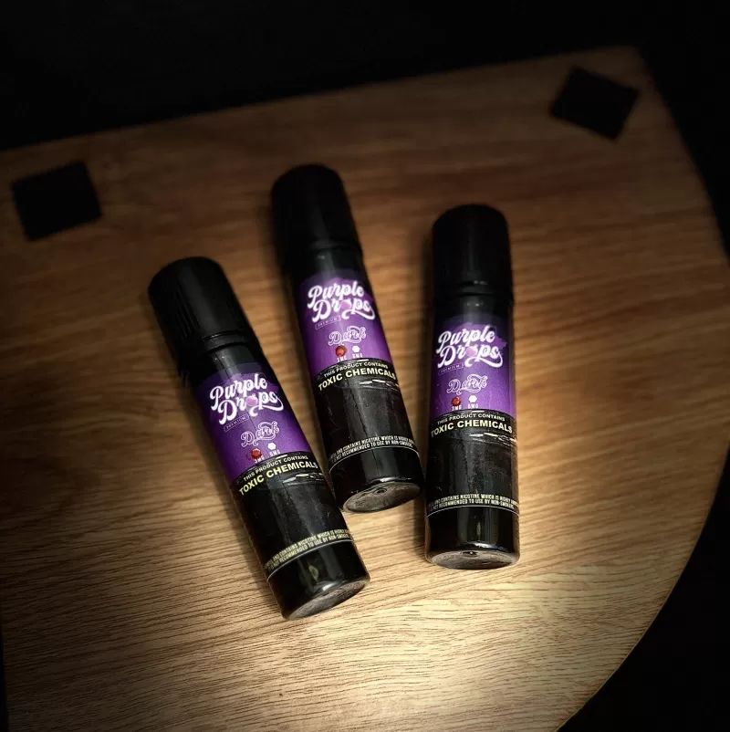 Purple Drops 3/6mg Dark Elixir 60ml - 3mg / Dark