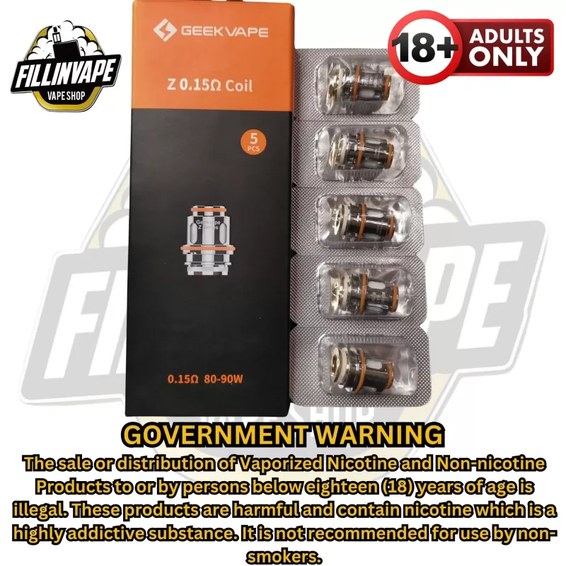 Geekvape Z-series coil for Z-Subohm tank - 1pc / 0.2ohm (70-80w)
