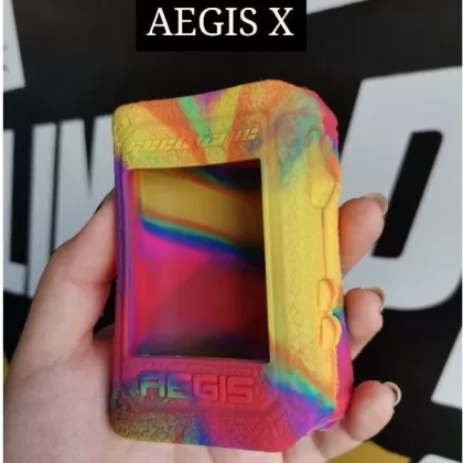 Aegis X silicon case - Rainbow