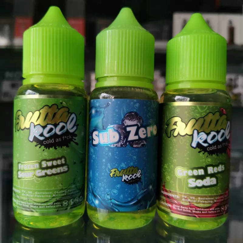 Frutta Kool 60ml 3mg 60vg/40pg - Pinky Sweet - Raspberry - Image 3
